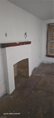 View of unfurnished living room