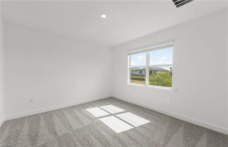 Floor plan of the actual home.
