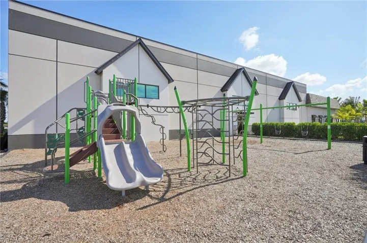 View of community playground