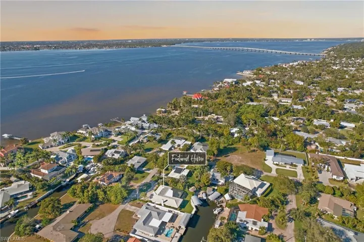 Aerial View of the Home