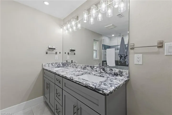 Primary Bathroom with dual sinks