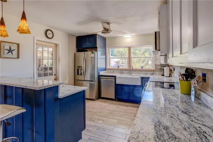 Granite countertops