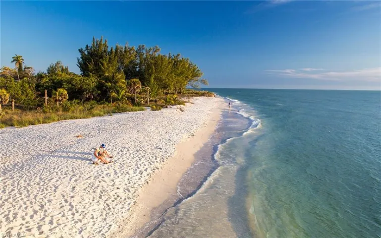 Sanibel beach view