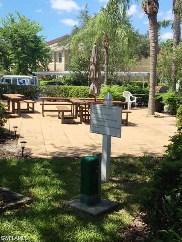 View of community BBQ