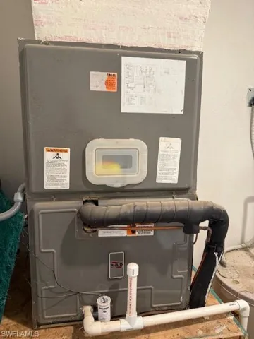 View of utility room