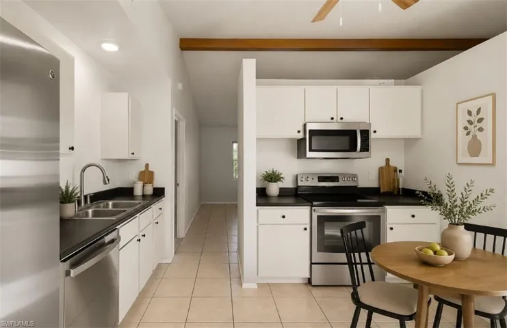 Virtually Staged Kitchen