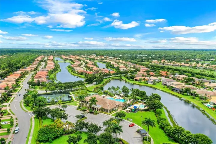 Aerial View of Amenities