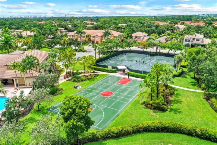 Aerial View of Amenities