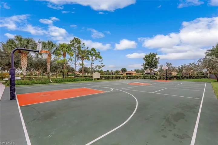 Outdoor Basketball Court
