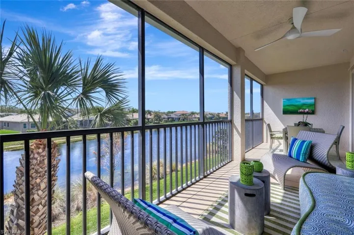 Lanai with Lake View
