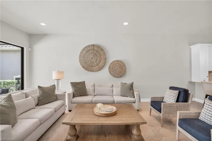 View of living room