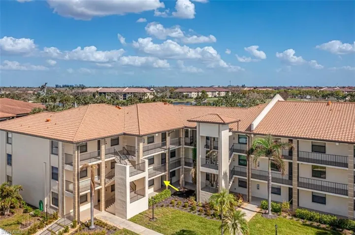 View of building exterior featuring a residential view