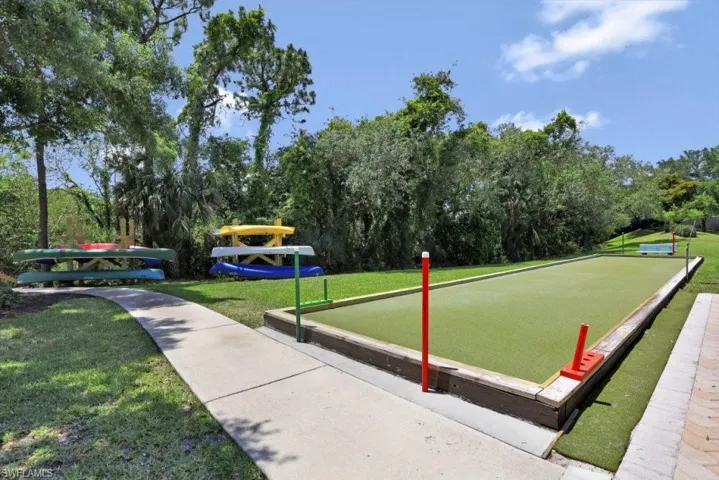 View of home's community featuring a yard