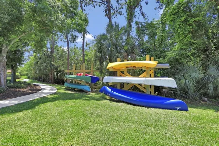 View of yard featuring playground community