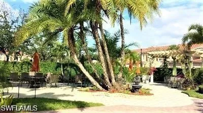 View of community featuring a patio and a pergola