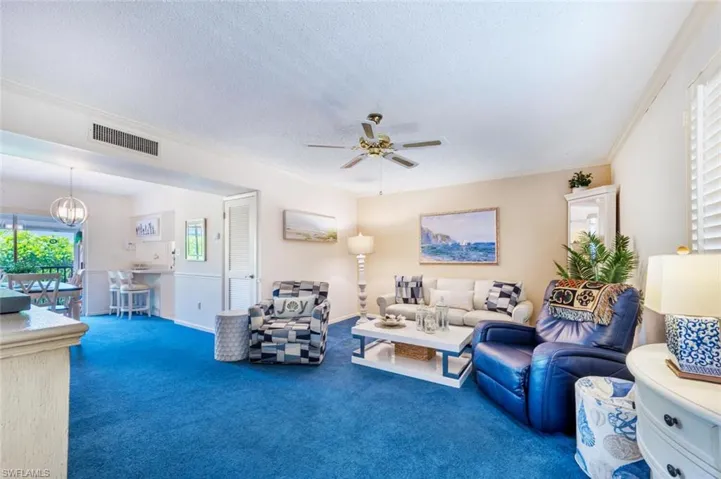 Enter this beautiful peaceful turnkey furnished condo, including a sofabed, ready to enjoy.