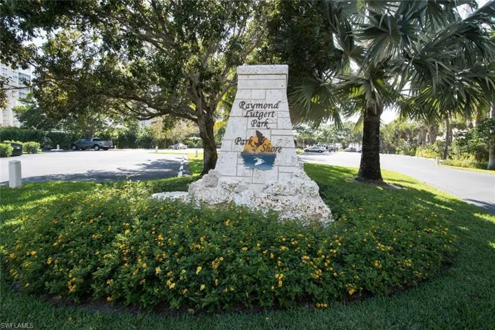 You will have the option  to join the Park Shore park on the beach.   And, membership cards bring discounts at some restaurants and retail.