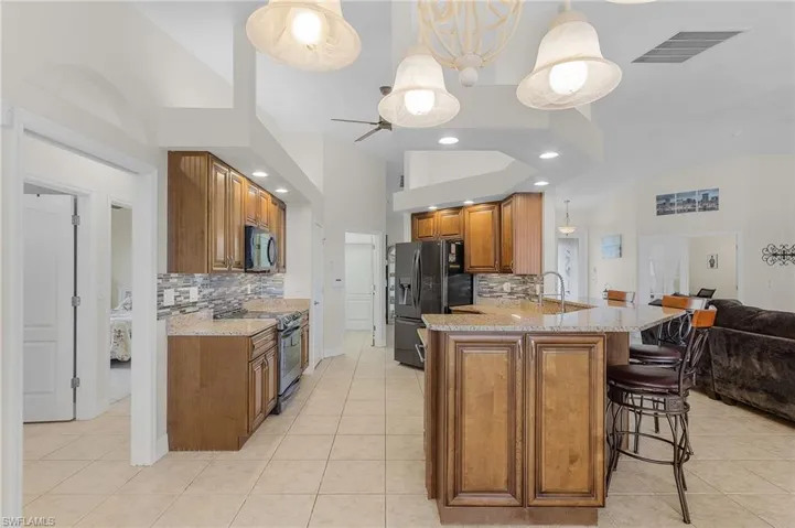 Soft close drawers in kitchen& loads of new lighting.