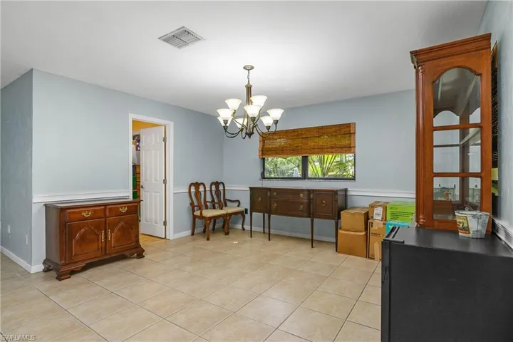 Dining area