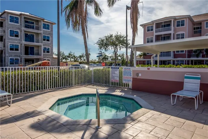 View of pool