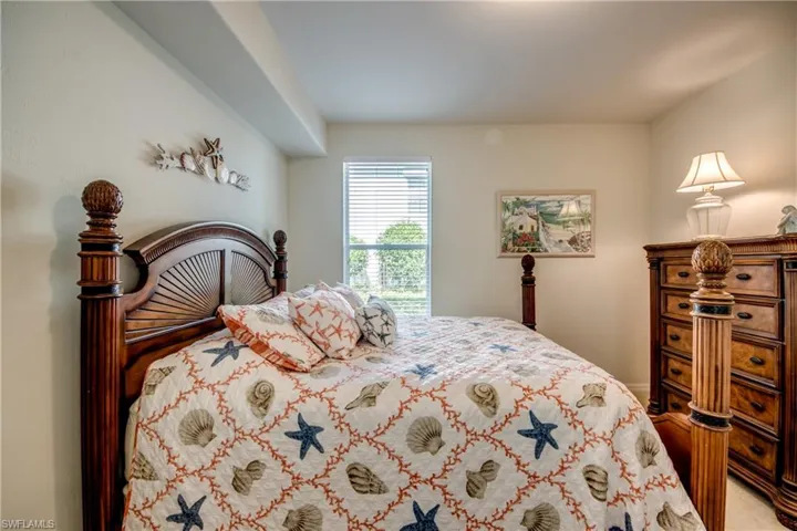Bedroom with carpet flooring