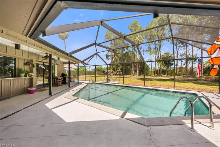 Swimming pool featuring a patio area