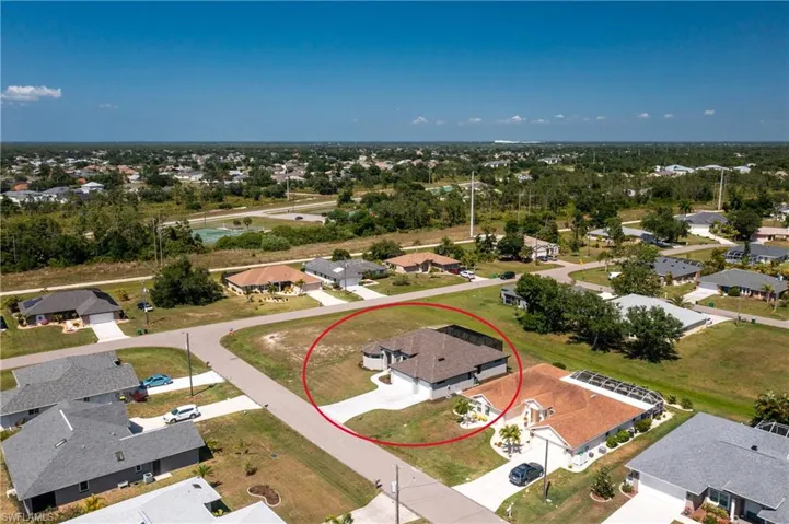 View of aerial view