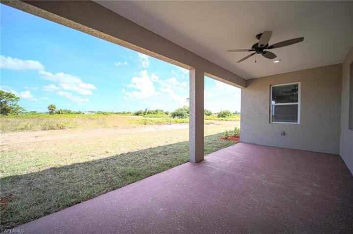 Covered Lanai With Epoxy Coating!