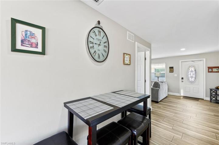 Dining area