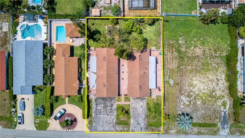 Aerial of 668 and 670 97th Ave N