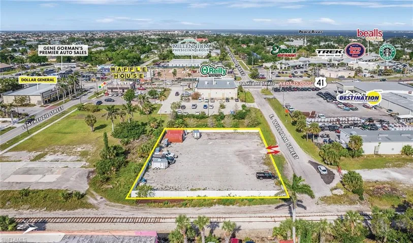 View of property location featuring property parcel outlined