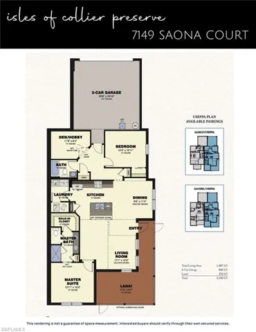 View of room layout