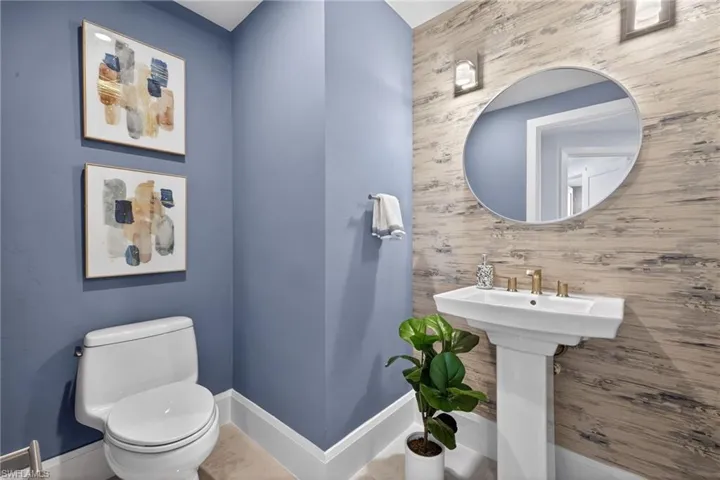 Powder bathroom