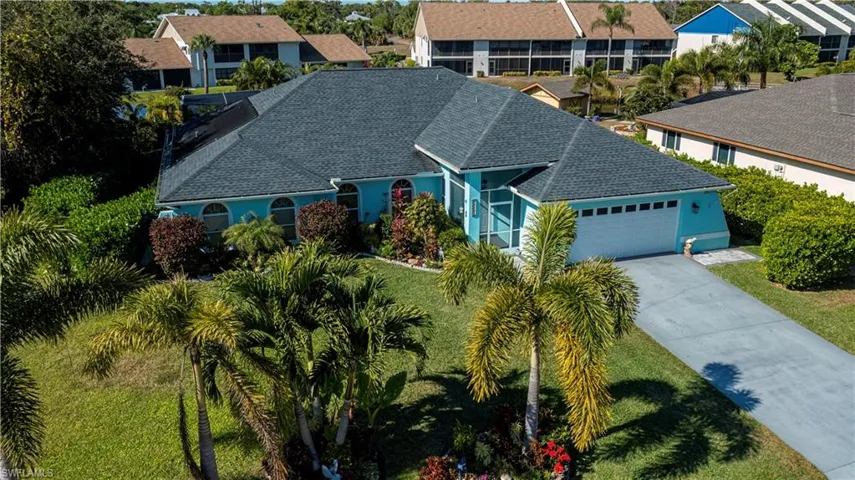 aerial of home