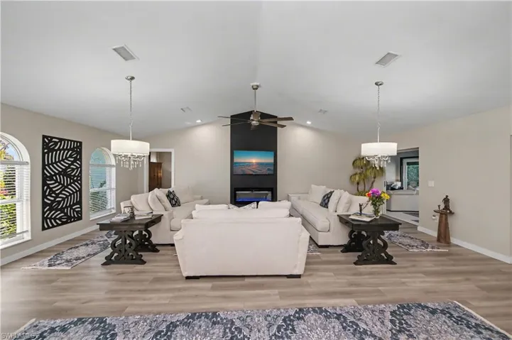 great room looking in from the kitchen
