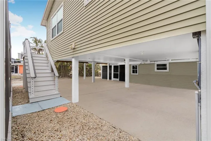 View of patio / terrace with stairway
