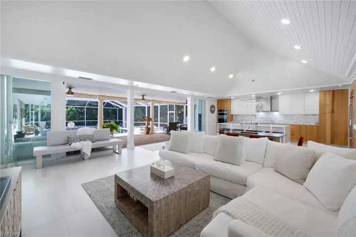 Flooded with natural light