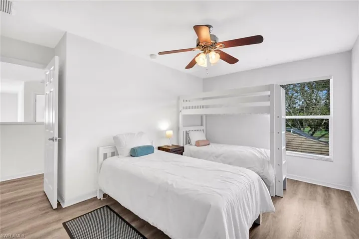 Second guest bedroom, also located on the second floor.