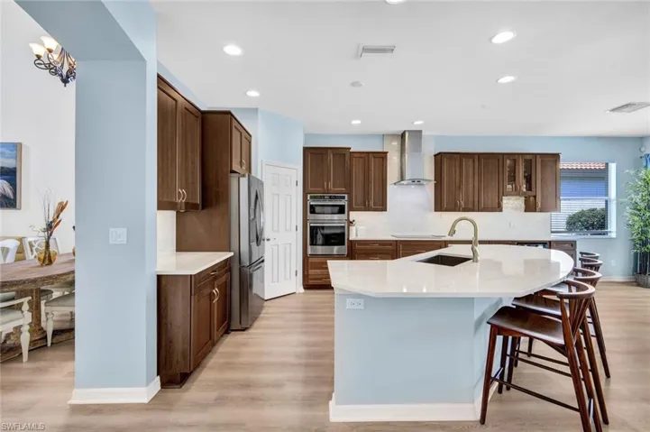 The kitchen is sure to impress any home chef!