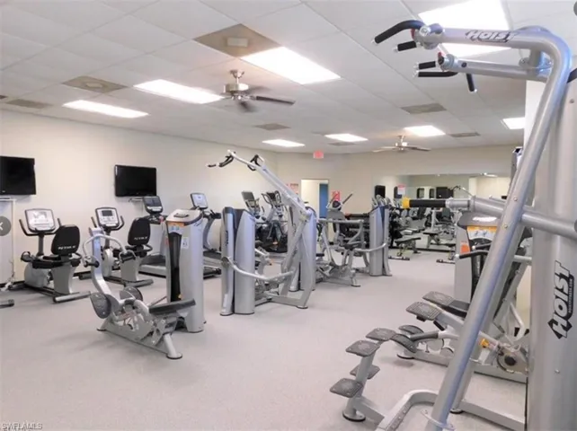 Inquire about club membership to take advantage of the fitness center.