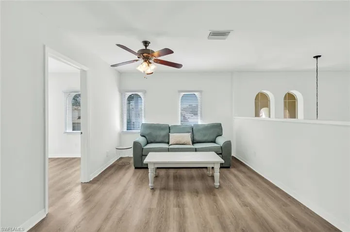 Additional lounge space on the second floor.