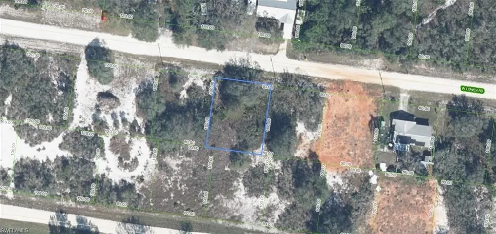 Property Survey. Illustrating the boundaries and dimensions of the property