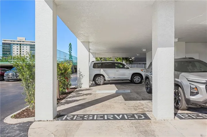 Under building parking spot #28 included