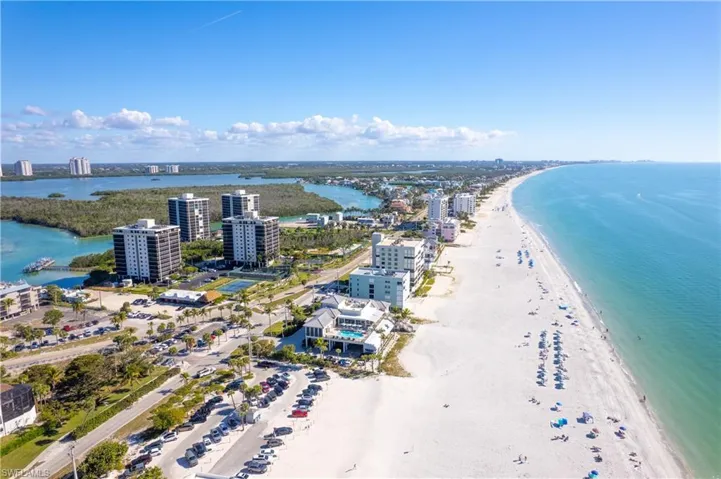 Minutes away to sink your toes in the sand.