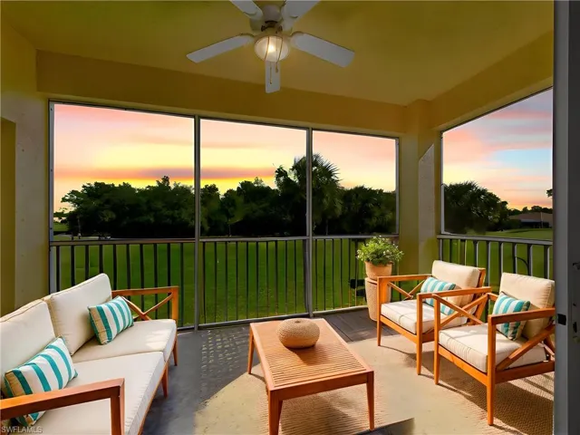 Virtually Staged Lanai Furniture
