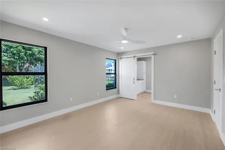 Primary suite will be your retreat at day's end.