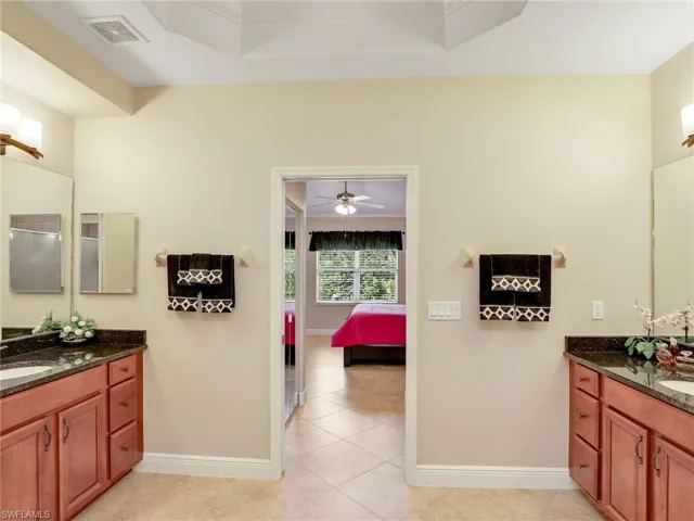 Primary En Suite - two matching vanities