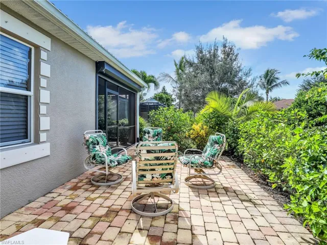 Extended Paver Patio with Long Lake View