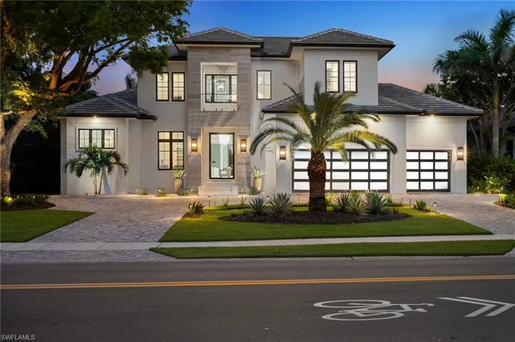 Elegant evening lighting