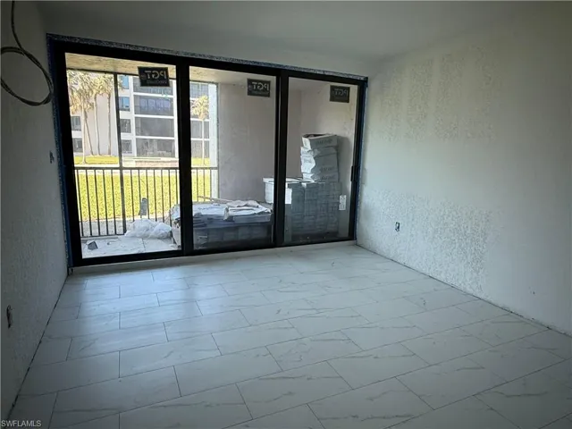 View of spare room
